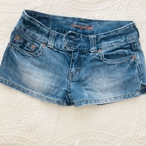 AW Jean shorts